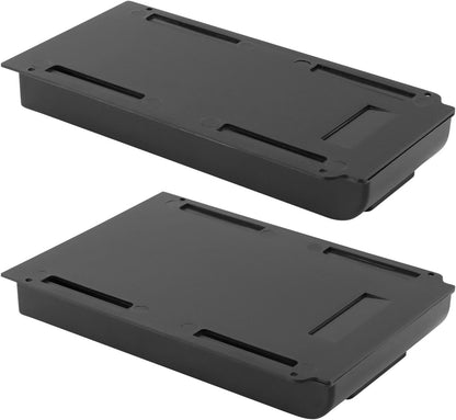 2 Pack Under Desk Drawer Organizer,Under Desk Drawer,Under Desk Storage Drawers,Desk Drawer Attachment,Desk Drawers Under Desk,Desk Side Storage,Attachable Desk Drawer(COLOR:black)