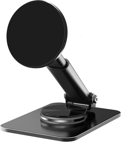 Magnetic Phone Stand Compatible with MagSafe for iphone16, Phone Stand for Desk with 360°Rotation Base, Adjustable Height to 6.1 inch, Compatible for MagSafe Case and iPhone 16/15/14/13/12