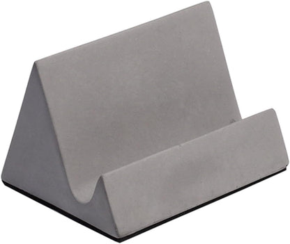 Concrete phone stand, desktop phone stand, multifunctional stand, compatible with iPhone 16/15/14/13/12 smartphones (Ink wash)