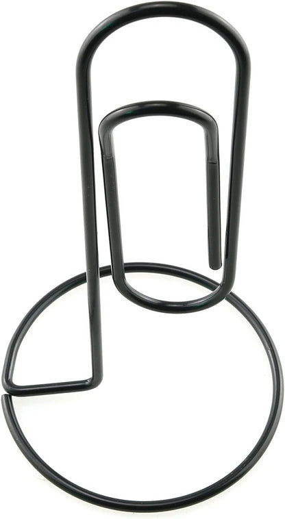 HJ Garden 1PC Black Study Note Holder Office Desk Paper Clip Memo Holder & Organizer, Perfect Office Accessory, Organize and Access Bills