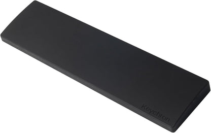 Silicone Wrist Rest for Keychron K10 Pro / K10 Max/ K10 HE / Q6 / Q6 Pro / Q6 Max / Q6 HE / V6 / V6 Max, 17.6" Non-Slip Palm Rest, 100% Full-Sized Mechanical Keyboards Support with Typing Pain Relief