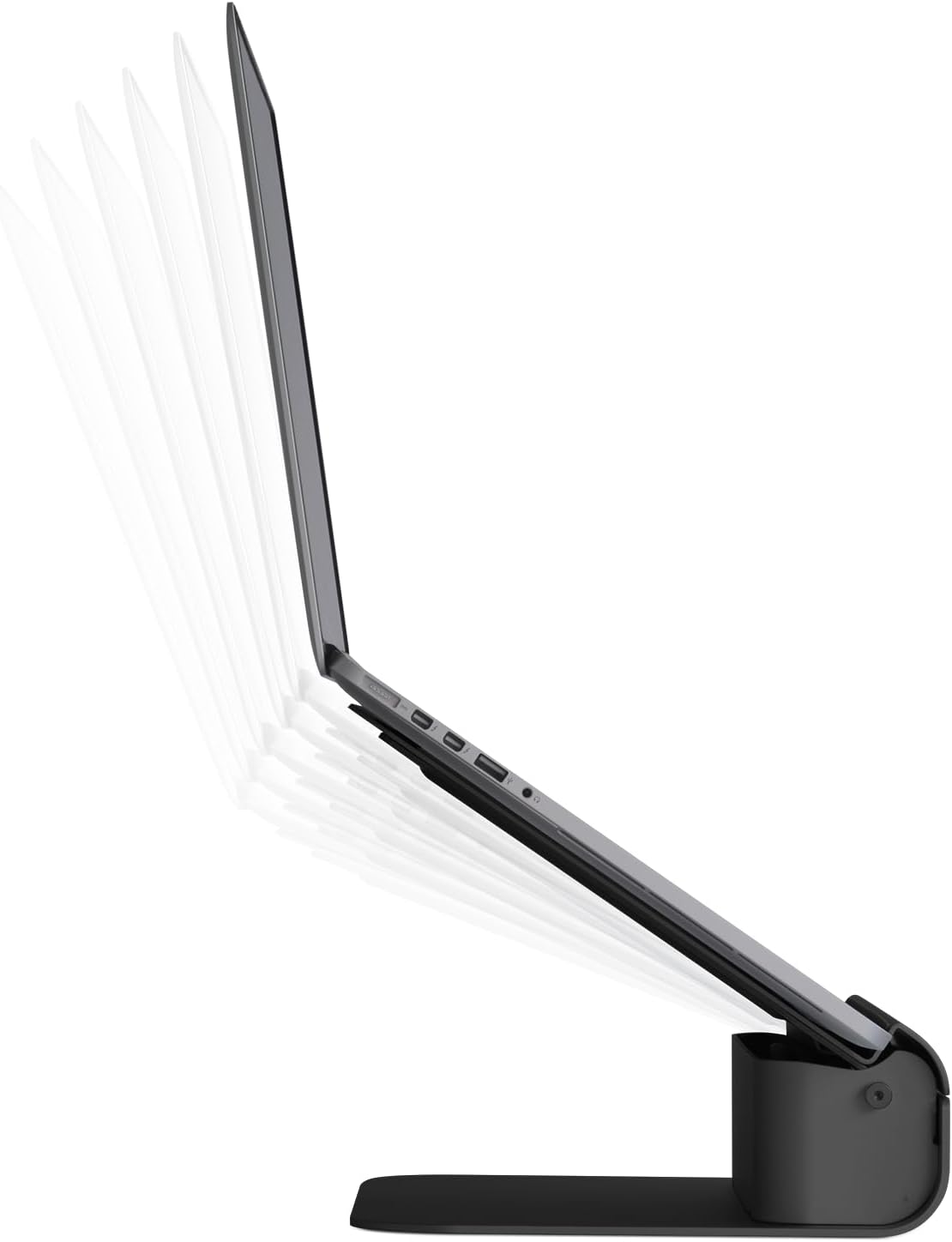 Rain Design iLevel2 Adjustable Height Laptop Stand (Patented) (Silver)