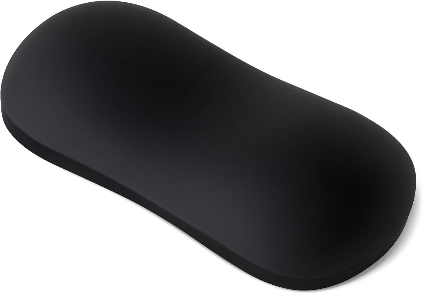 MOSISO Silicone Wrist Rest Pad, Ergonomic Gel Support for Keyboard & Mouse, Soft Comfortable Wrist Cushion for Typing, Gaming, Pain Relief, Office, Laptop Use, Black