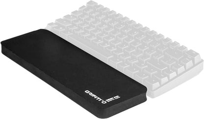 Grifiti Fat Wrist Pad 12" x 4” x 0.75" Inch Keyboard Rest Thick Small Ergonomic Computer Keyboards Hand & Palm Wrists Rests Support Carpal Tunnel Resting Pads Gaming Accessories (Wide 12 x 4 x 0.75)
