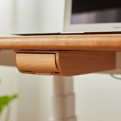 Leadigol Under Desk Drawer Wood, Self-Adhesive Hidden Drawer Organizer Slide Out,Easy Installation Under Table Storage, Under Desk Shelf Tray, Pull Slide out Drawer Storage