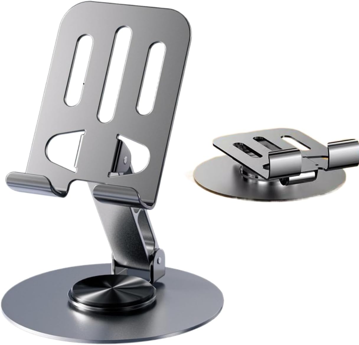 Prettyia Cell Phone Stands, Portable Phone Stand Phone Holder for Desk Applicable to iPhone Stand and Other Mobile Phones and Tablets Foldable Phone Stands 6pack