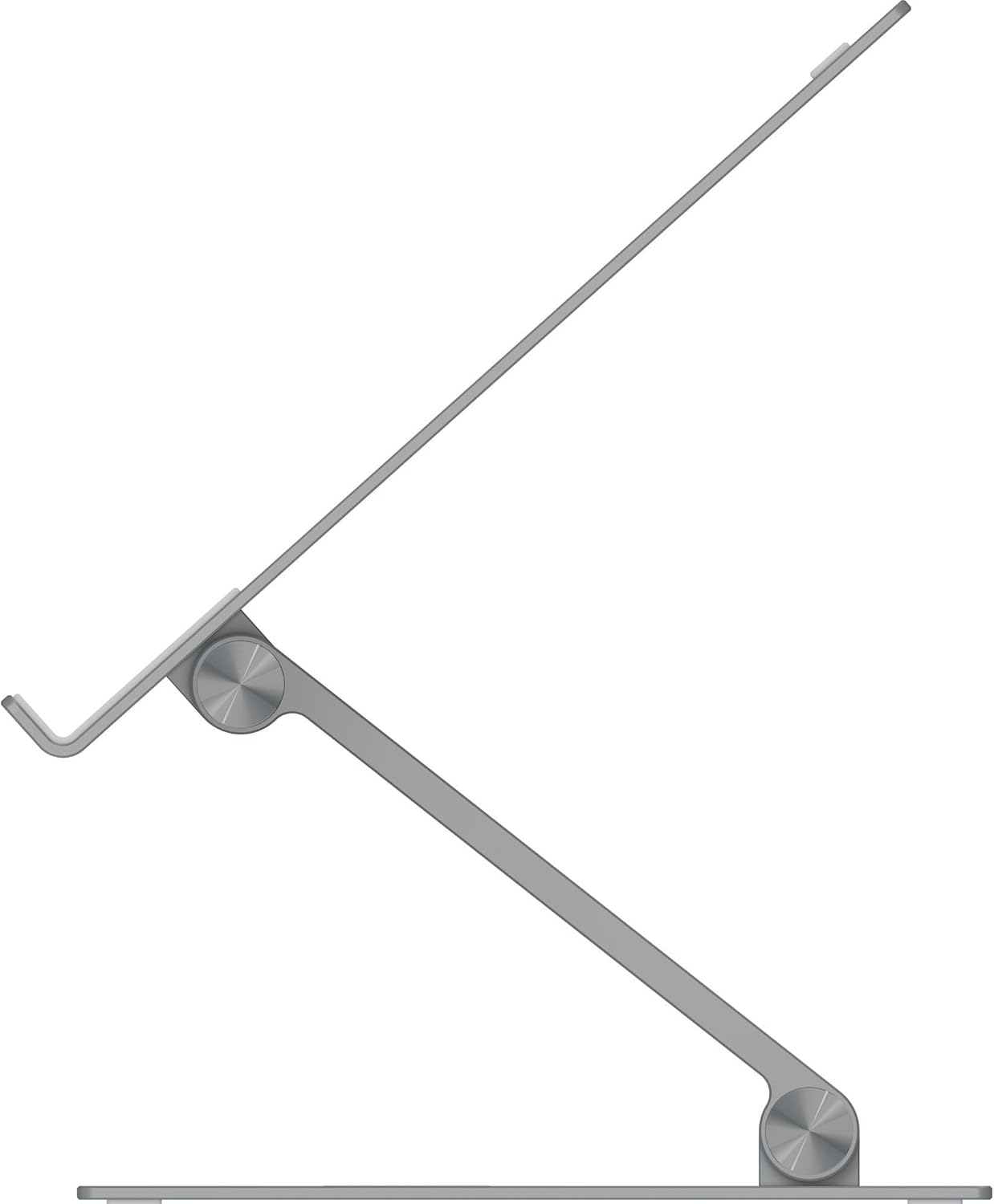 Razer Adjustable Laptop Stand: Supports Phones, Tablets, Laptops, Macbooks up to 18" - Adjust Height and Tilt - Durable Aluminum Construction - Vented Design - Foldable for Storage & Travel - Black