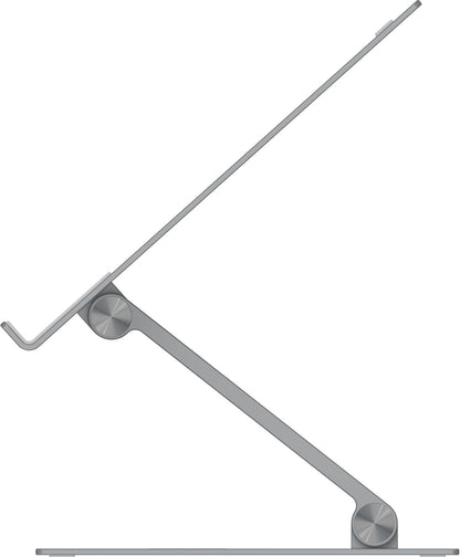 Razer Adjustable Laptop Stand: Supports Phones, Tablets, Laptops, Macbooks up to 18" - Adjust Height and Tilt - Durable Aluminum Construction - Vented Design - Foldable for Storage & Travel - Black