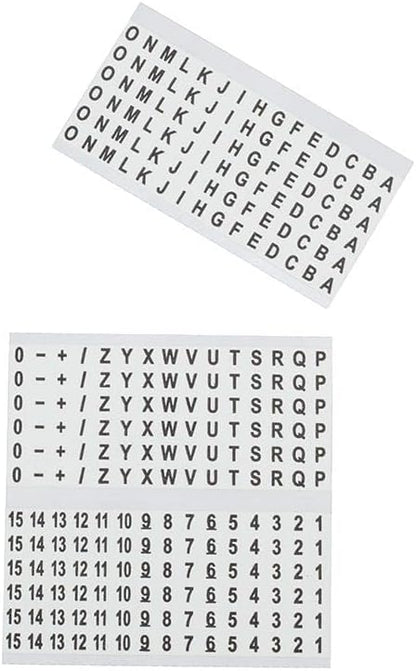 Klein Tools 56250 Wire Marker Book for Cable Management, Electric Panel Organization Wire Label Stickers, Numbered 1-48