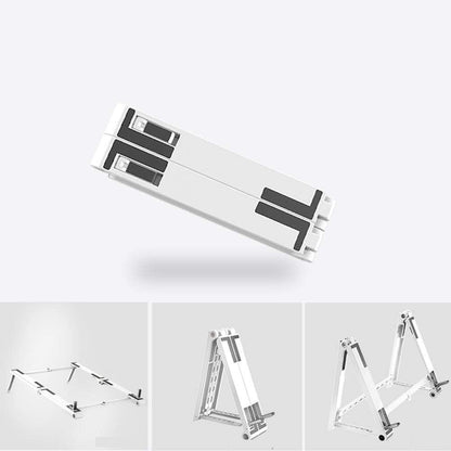 BoxWave Stand and Mount Compatible with HP Envy 2-in-1 Laptop (14-ek0073dx) - Pocket Aluminum Stand 3-in-1, Portable Multi Angle Viewing Riser - Metallic Silver
