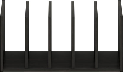 Furinno Classic Desk Organizers and Accessories, 2-Tier Monitor Riser, Office Organization, Desk Top Book Shelf, for Office Supplies, Office Desk Accessories, Dark Espresso