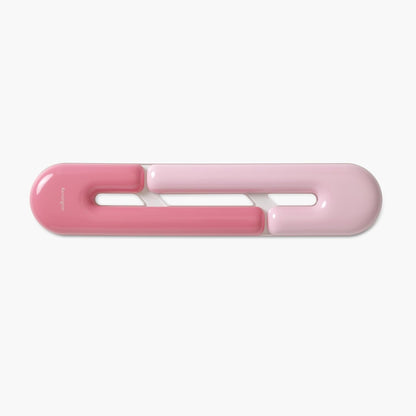 Kensington Duo Gel Loop Wrist Rest for Keyboard, Wrist Pad for Full Size Keyboard, Ergonomic Wrist Pad, Non-Skid Computer Pad with Wrist Support, Pink K62679WW, 17.7" x 3.7"x 0.9”
