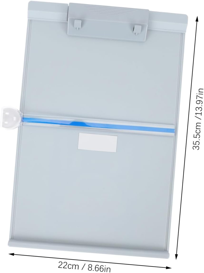 OSALADI Adjustable Paper Holder Stand for Desk Upright Document Holder Reading Line Guide for Home Office Classroom Plastic Copy Stand for Magazines and Documents