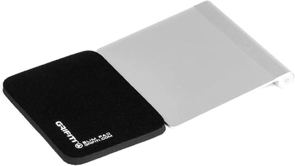 GRIFITI Slim Wrist Pad 17" x 4" x 0.25" Wrists Rest Pads for Standard Computer Keyboards - Ergonomic Keyboard Support Accessories & Carpal Tunnel Resting Hand Rests (Black Poly Nylon Surface)