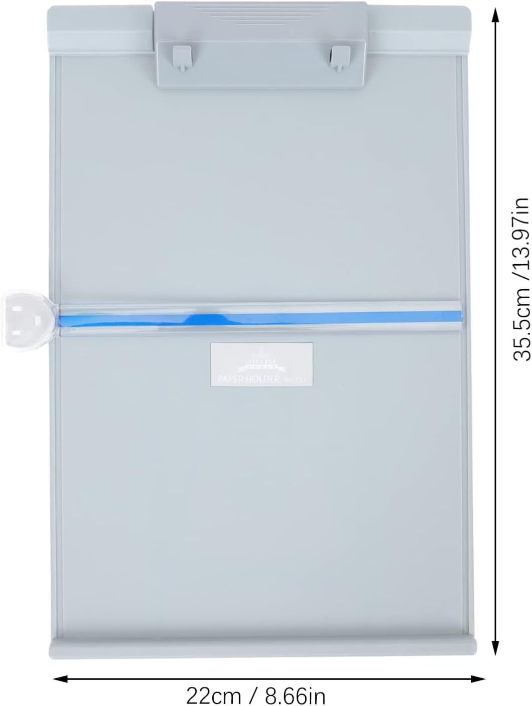 Adjustable Desktop Document Holder Lightweight Paper Stand for Reading Typing for School Office Home Library Portable Copy Stand Ruler Indicating Typing Area