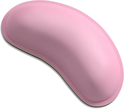 Dapesuom Keyboard Wrist Rest Set, Cute PU Leather Wrist Cushion for Computer Keyboard and Mousepad, Memory Foam Mouse Pad Rests Support with Non-Slip Base for Typing Pain Relief Laptop, Colonial White