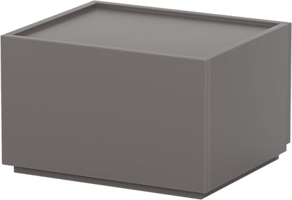 Stackable Storage Drawers, Wooden Drawer Storage Organizer, Modern Nightstands with Wooden Drawers, Small Storage Cabinet, Modular Design, Available in 2 Sizes for Versatile Use Oak Small