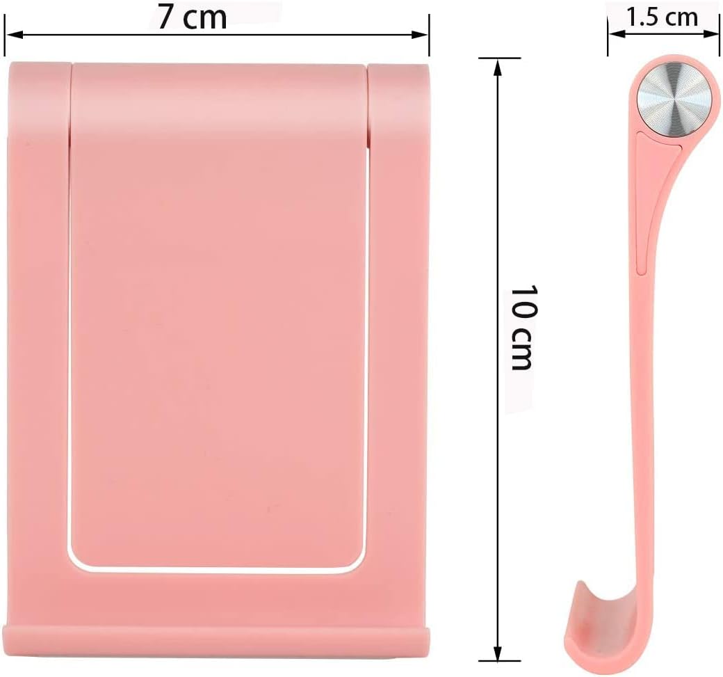 Cell Phone Stand Holder Multi-Angle Adjustable Phone Desk Stand Tablet Holder for iPhone 17 16 15 14 13 12 11 Pro Max XS XR 8 Plus 6 7 Galaxy S22 S21 S20 S10 S9 Edge Android Smartphone