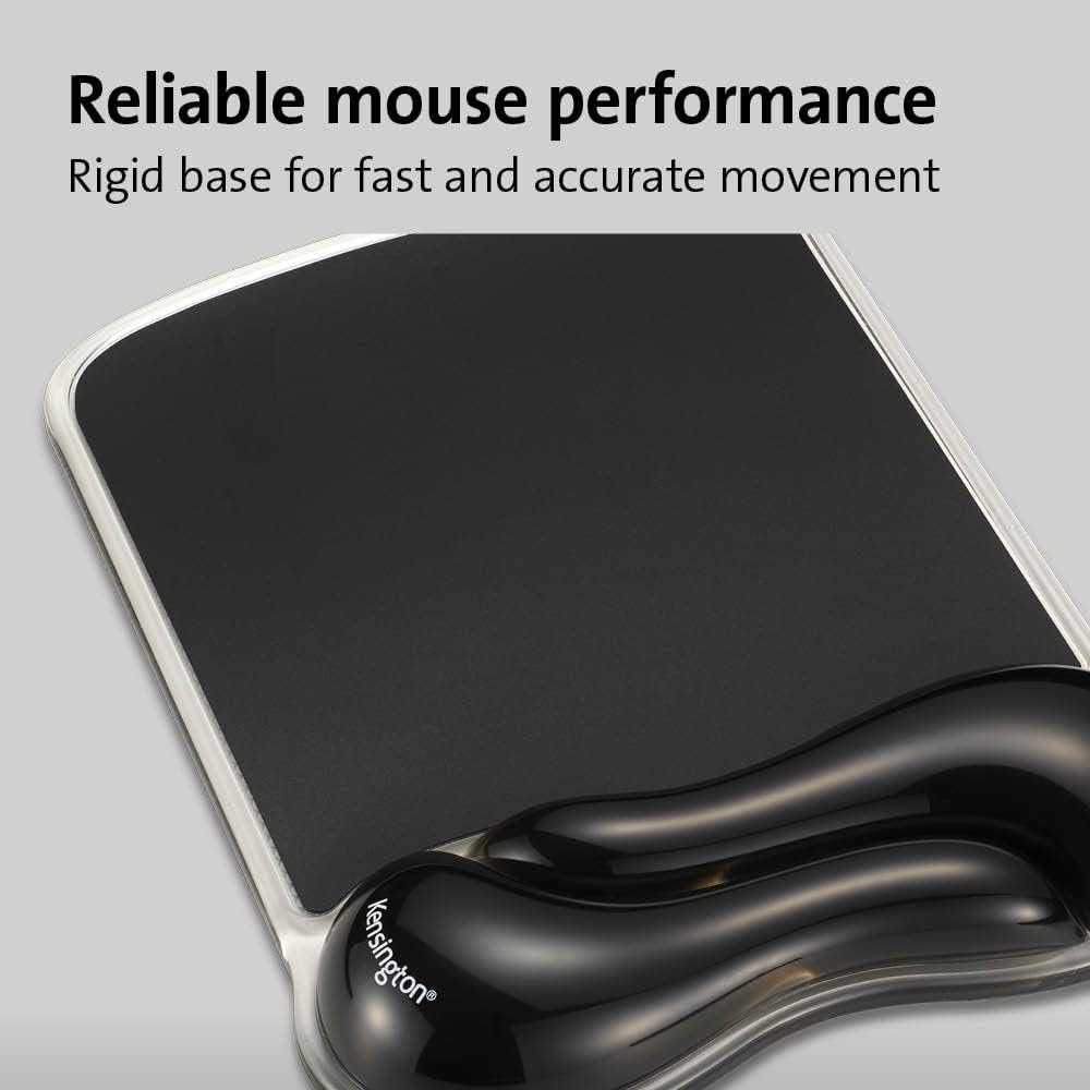 Kensington Duo Gel Mouse & Keyboard Wrist Rest Bundle Set, Ergonomic Keyboard and Mouse Pad With Wrist Support, Keyboard Wrist Rest, Computer Keyboard Pad, Cooling Gel, Non-Skid Backing, Blue K52920WW