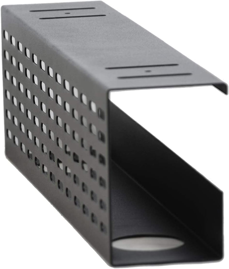 AEONS Under Desk Cable Management Tray Kit - Horizontal Adjustable up to 41” Removable C Clamp Mount Reversible Computer Cord Raceway and Modesty Panel for Large Table, Black