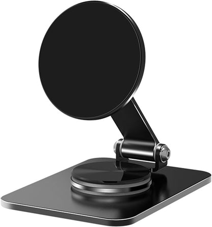 Magnetic Phone Stand Compatible with MagSafe for iphone16, Phone Stand for Desk with 360°Rotation Base, Adjustable Height to 6.1 inch, Compatible for MagSafe Case and iPhone 16/15/14/13/12