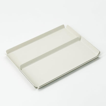 Aluminum Organizer Tray for Desk & Entryway - Minimalist Metal Catchall for Keys, Jewelry, Wallet | A7 Tall, Azure | by PROGETTO2.70