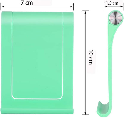 Cell Phone Stand Holder Multi-Angle Adjustable Phone Desk Stand Tablet Holder for iPhone 17 16 15 14 13 12 11 Pro Max XS XR 8 Plus 6 7 Galaxy S22 S21 S20 S10 S9 Edge Android Smartphone