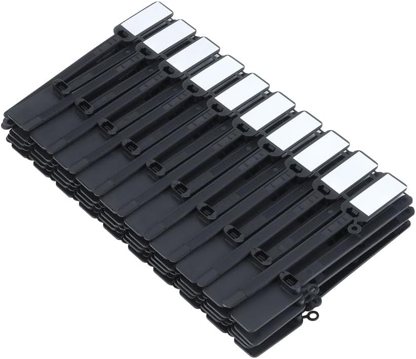 Skywalker 3” Cable Ties w/Write-on Label (Black / 100 Pack)