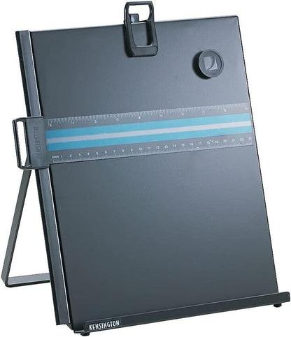 Kensington 62046 Metal Copyholder, 9-1/2-Inch x1-1/2x12-1/2-Inch, Black