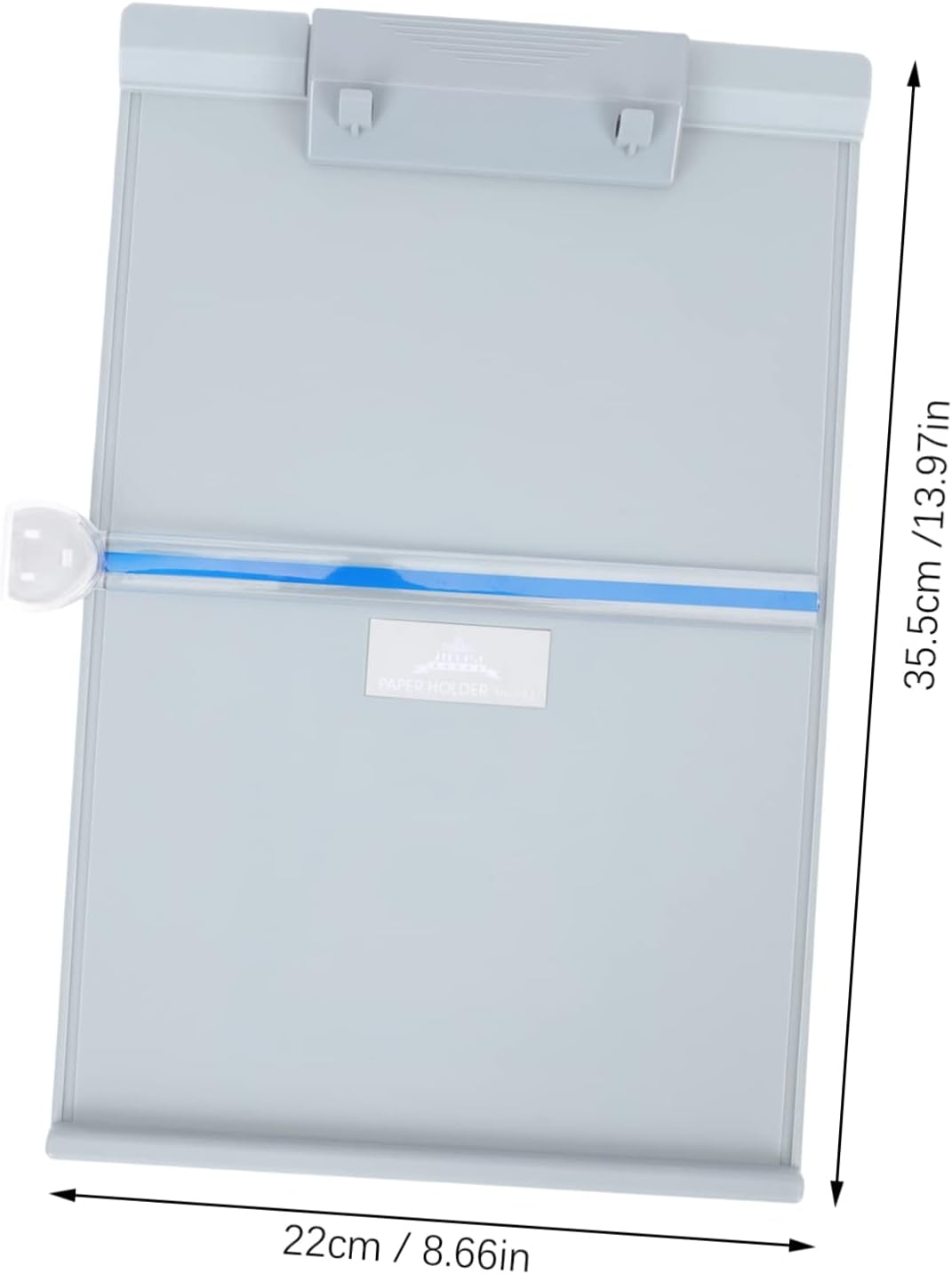 Adjustable Document Holder Stand Plastic Paper Holder for Desk Reading Copy Stand Expandable Base for Home and Office Use