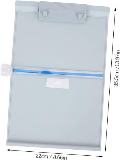 Adjustable Document Holder Stand Plastic Paper Holder for Desk Reading Copy Stand Expandable Base for Home and Office Use