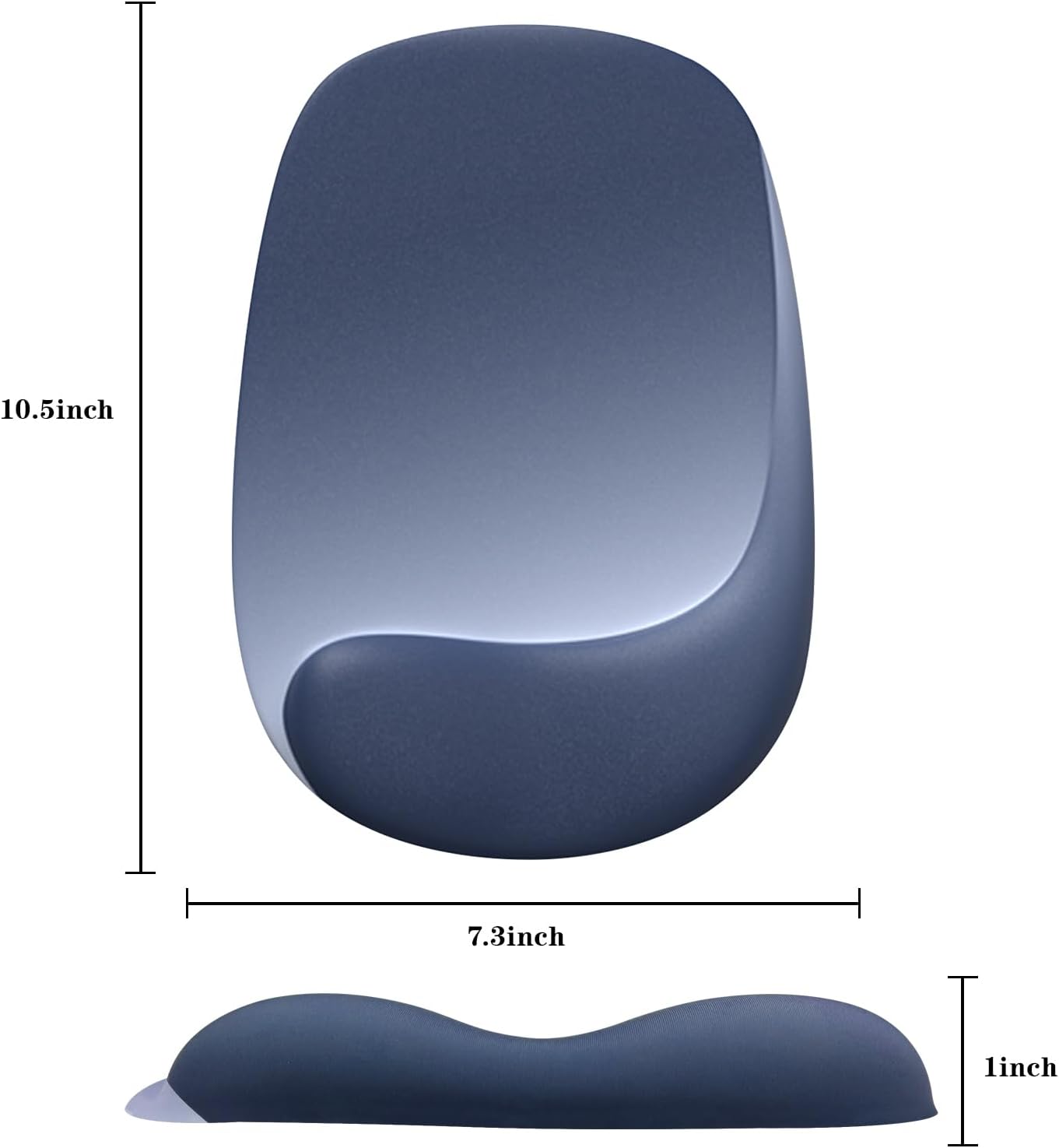Wrist Rest for Keyboard and Mouse, Ergonomic Gel Computer Keyboard Wrist Rest with Memory Foam, Keyboard Wrist Support Pad for Long Hours of Work, Gaming, Studying-Relieve Wrist Pain