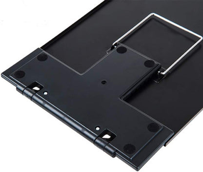 Hanghs Desktop Document Holder/Paper Stand/Clipboard for Sheet Music/Cookbook/Book with 7 Adjustable Positions and a Highlighting Side Clip Black