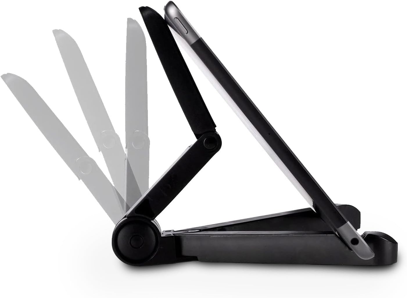 Kado Aluminum Alloy Tablet Stand for Portable Monitor, Foldable iPad Stand Holder Adjustable, Computer Office Desk Accessories for Kindle, Switch, iPad Pro/Air/Mini, iPhone Pro/Max/Plus