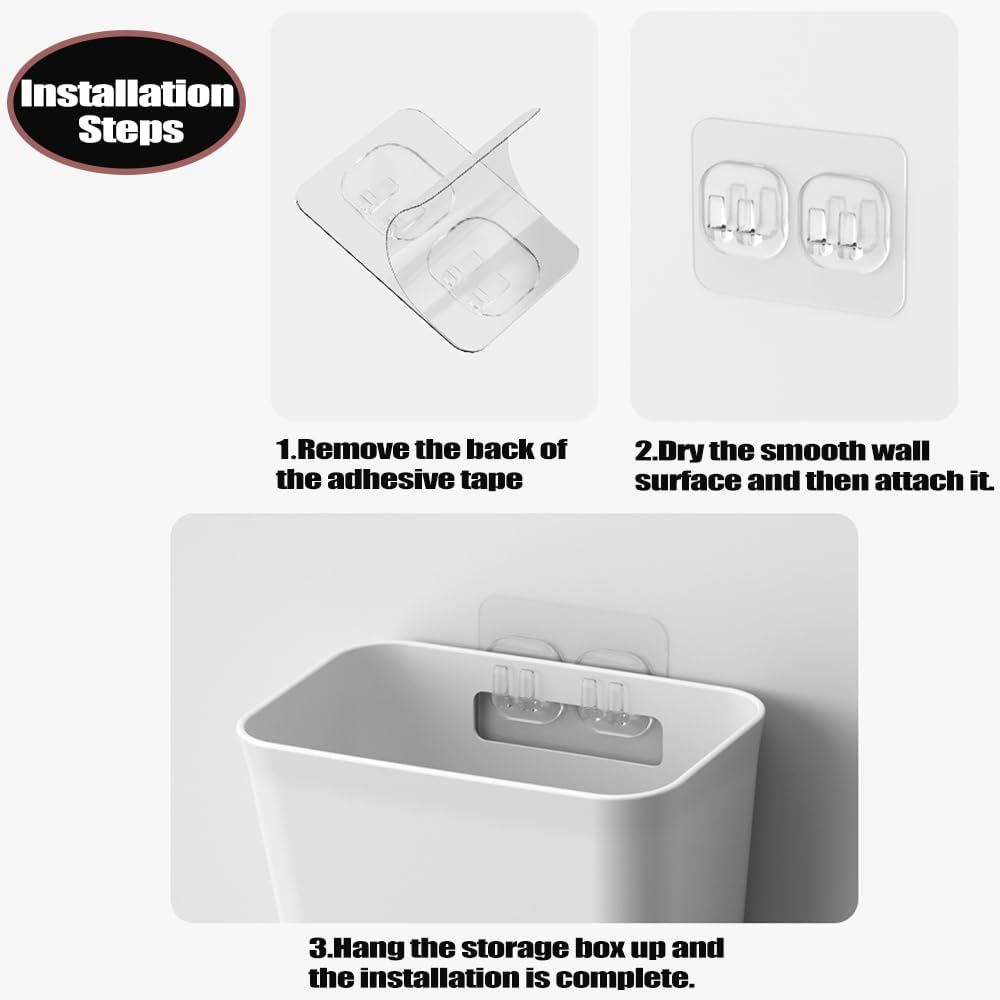 Foldable Storage Bins, 2 Pack Plastic Expandable Boxes for Organizing, Adjustable from 11-18.8" Drawer Organizers Separators Dividers for Bedroom Kitchen Utensils Tools Closet, Small