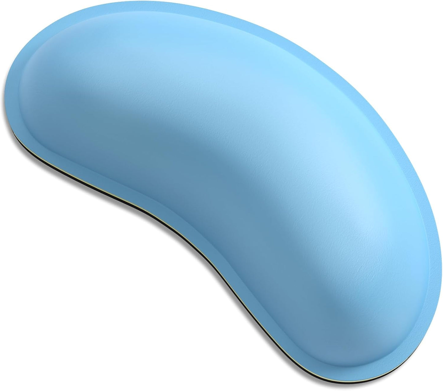Dapesuom Keyboard Wrist Rest Set, Cute PU Leather Wrist Cushion for Computer Keyboard and Mousepad, Memory Foam Mouse Pad Rests Support with Non-Slip Base for Typing Pain Relief Laptop, Colonial White