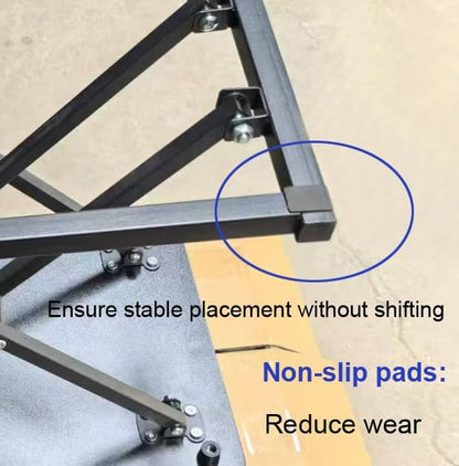 VebaCidi Height Adjustable Sit to Stand Desk Riser, Compact Standing Desktop Converter for Monitor or Laptop, Black