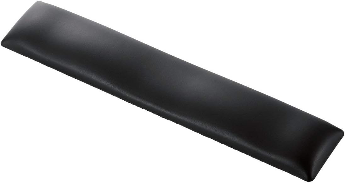 ELECOM Wrist Rest FITTIO Long Type Fatigue Reduction Ergonomic Design Comfortable Memory Foam Anti Skid White MOH-FTPWH