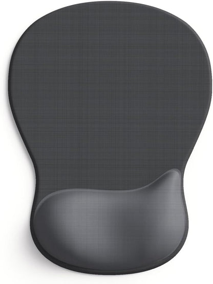 ErgoComfort Gel Wrist Rest Mouse Pad-Ergonomic Office Mousepad with Wrist Support-Non-Slip, Design Desk Accessories Mat for Home&Game Decor (09MochaSand Set)