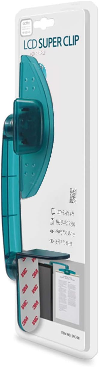 1 PCS Document Holder Clip for Typing Reading Document Copy Folder, Green
