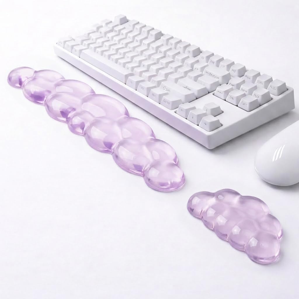 Ultimate Cute Ergonomic Wrist Rest – Instant Relief, Cloud-Like Comfort, Premium Silicone & TPU, Ultra-Soft, Durable, Gift-Boxed for Office, Study, Gaming & More