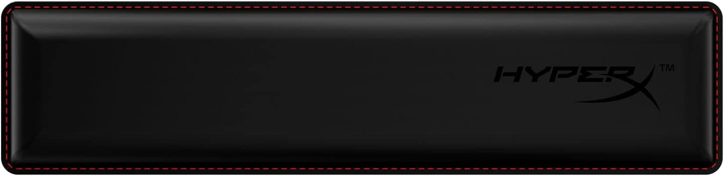 HyperX Wrist Rest - Full Sized - Cooling Gel - Memory Foam - Anti-Slip - Ergonomic - Keyboard Accessory, Black