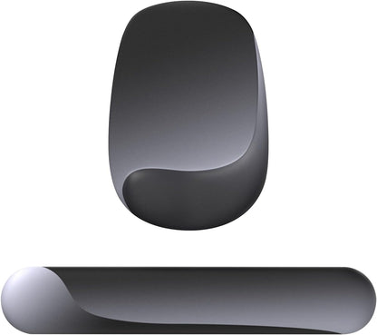 Wrist Rest for Keyboard and Mouse, Ergonomic Gel Computer Keyboard Wrist Rest with Memory Foam, Keyboard Wrist Support Pad for Long Hours of Work, Gaming, Studying-Relieve Wrist Pain