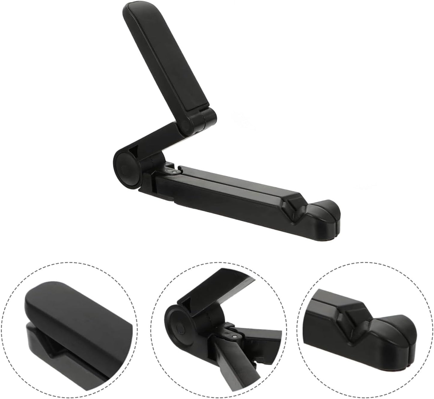 Kado Aluminum Alloy Tablet Stand for Portable Monitor, Foldable iPad Stand Holder Adjustable, Computer Office Desk Accessories for Kindle, Switch, iPad Pro/Air/Mini, iPhone Pro/Max/Plus