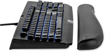 Kensington ErgoSoft Wrist Rest for Slim, Compact Keyboards, Black (K52801WW), 3.9 x 0.4 x 11.1 inches