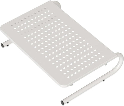 suptek Monitor Stand Riser for Computer,Laptop,Printer, Notebook and All Flat Screen Display with Vented Metal Platform and 4 Inches Height Underneath Storage (MST004)