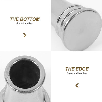 PRETYZOOM Desk Pencil Cup 4pcs Round Metal Pen Holder Insertion Pen Holder Dip Pens Base Makeup Brush Holder Metal Pencil Holder Desktop Pen Base Ink Bracket Student Copper Fine