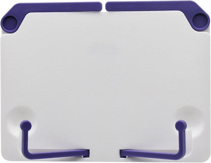 Maydahui Mini Desktop Book Stand Portable Foldable Lightweight Book Rest for Music Score Cookbook Tablet (Max Size 12 X 6 Inches) Ergonomic Reading Posture