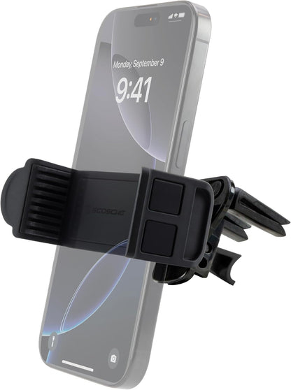 Scosche SUFMPS-SP Universal Cell Phone Stand and Holder with Non-Slip Cradle, Foldable, Adjustable Non-Magnetic Mount for Home Office Desk or Travel Compatible with iPhone, Tablet and All Devices