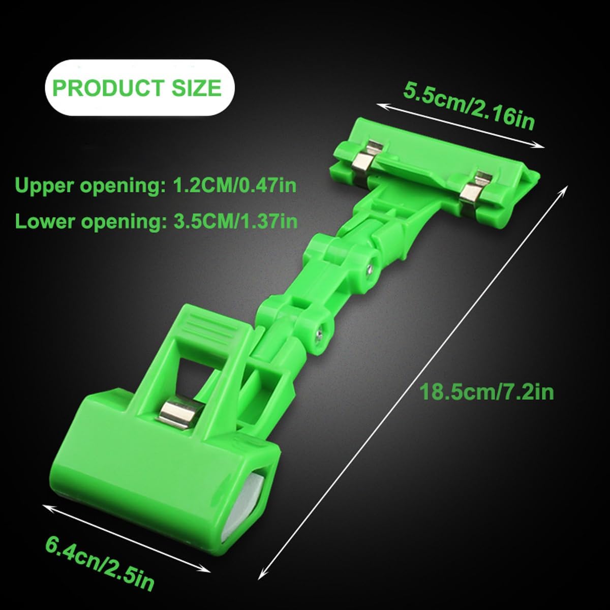 3pcs Sign Clips Clip Holder Sign Holder Clip Paper Holder for Table Top Clip On Sign for Paper Holder Computer Monitor Handy Artist Supplies Holder(Black)